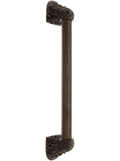 12 inch Queensway Appliance Pull With Smooth Bar in Dark Brass.
